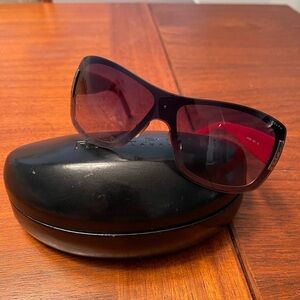 Black Sunglasses with Black Case